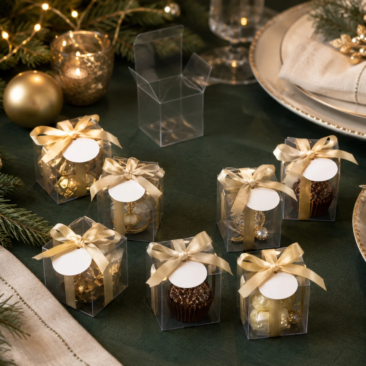 20/50 transparente Geschenkbox – Event Party Box Bewertung und Preis