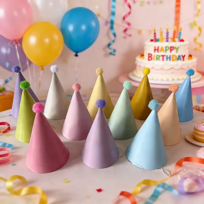 /HTF/10 Bunte Geburtstagsparty – Party Hat Cone Bewertung und Preis